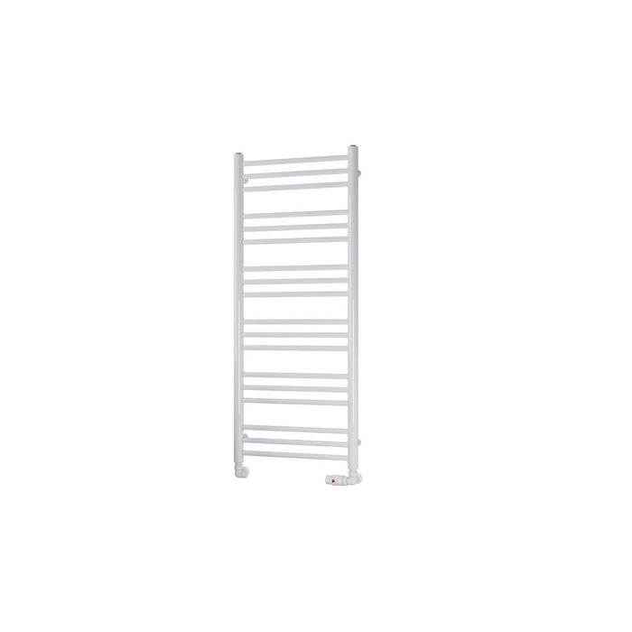 Eastbrook Biava Round Straight Heated Towel Rail White