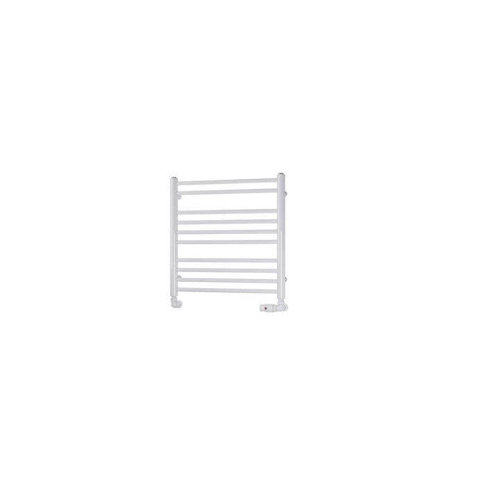 Eastbrook Biava Round Straight Heated Towel Rail White