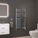 Eastbrook Biava Straight Heated Towel Rail Chrome - Heated