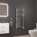 Eastbrook Biava Straight Heated Towel Rail Chrome - Heated