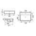 Eastbrook Bijou/Collindale Semi Recessed Basin - 550mm Wide