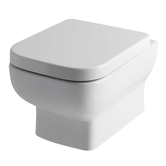 Eastbrook Bijou Wall Hung Toilet With Soft Close Seat