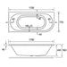 Eastbrook Biscay Beauforte Double Ended Bath - No TH