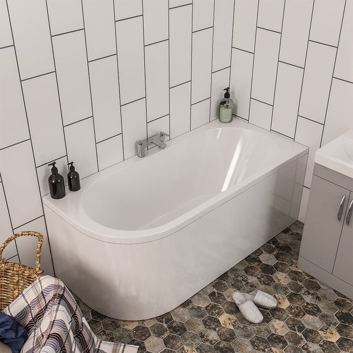 Eastbrook Biscay Beauforte Double Ended Bath - No TH
