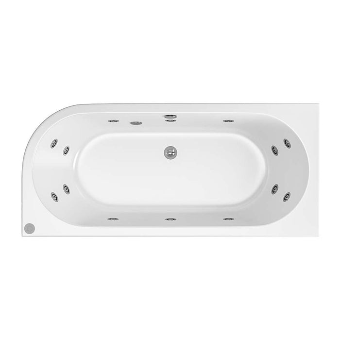 Eastbrook Biscay Beauforte Double Ended Whirlpool Bath