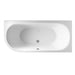 Eastbrook Biscay Double Ended Bath - No TH - White - 1600mm