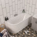 Eastbrook Biscay Double Ended Bath - No TH - White