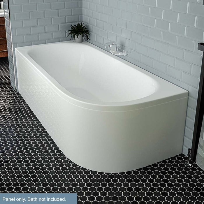 Eastbrook Biscay Reinforced Beauforte Offset Shower Bath