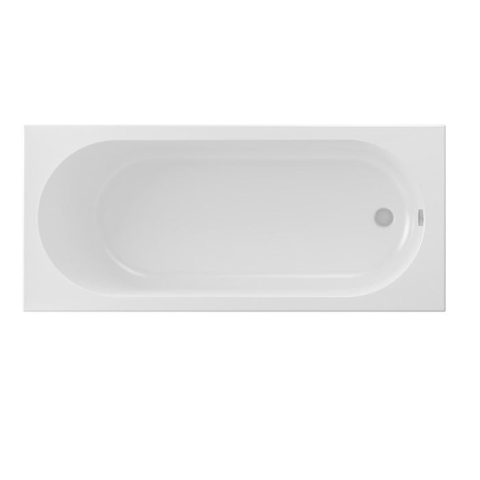 Eastbrook Biscay Straight Edge Single Ended Bath - No TH