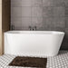 Eastbrook Bray Single Ended Bath - 1600mm X 780mm - White