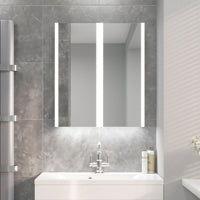 Eastbrook Caldini 2 Door Illuminated Mirror Cabinet - White