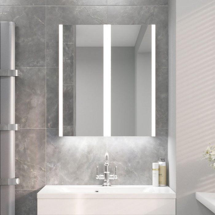 Eastbrook Caldini 2 Door Illuminated Mirror Cabinet - White