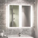Eastbrook Caldini 2 Door Illuminated Mirror Cabinet - White