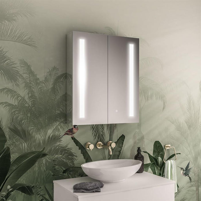 Eastbrook Castellano 2 Door LED Illuminated Mirror Cabinet