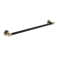 Eastbrook Catania Single Towel Bar - Matt Black/Brushed