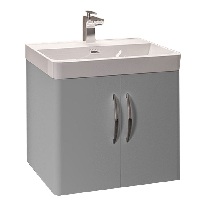 Eastbrook Cavone 2 Door Wall Hung Vanity Unit With Ceramic