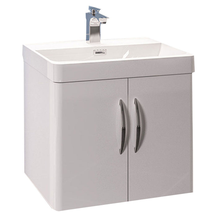 Eastbrook Cavone 2 Door Wall Hung Vanity Unit With Ceramic