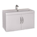 Eastbrook Cavone 2 Door Wall Hung Vanity Unit With Ceramic