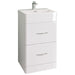 Eastbrook Cavone 2 Drawer Floorstanding Vanity Unit