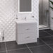 Eastbrook Cavone 2 Drawer Floorstanding Vanity Unit