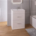 Eastbrook Cavone 2 Drawer Floorstanding Vanity Unit