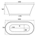 Eastbrook Charlton Freestanding Double Ended Bath