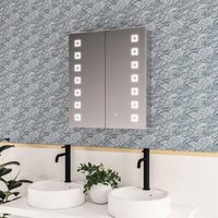 Eastbrook Chiana 2 Door LED Illuminated Mirror Cabinet
