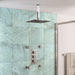 Eastbrook Concealed Shower Valve With Rectangular Shower