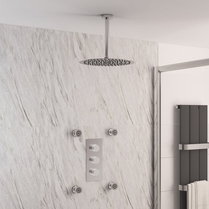 Eastbrook Concealed Shower Valve With Round Shower Head