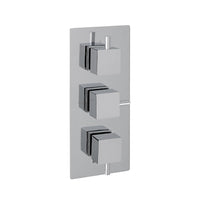 Eastbrook Concealed Square Triple Control Shower Valve