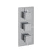 Eastbrook Concealed Square Triple Control Shower Valve