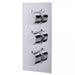 Eastbrook Concealed Thermostatic Triple Control Shower