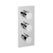 Eastbrook Concealed Triple Control Shower Valve - Chrome