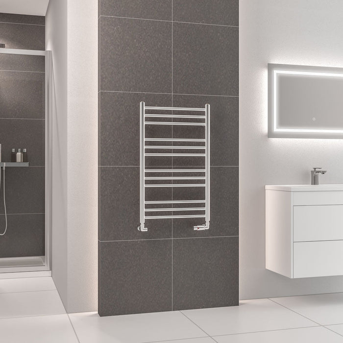 Eastbrook Corinium Round Vertical Straight Heated Towel