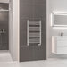 Eastbrook Corinium Round Vertical Straight Heated Towel