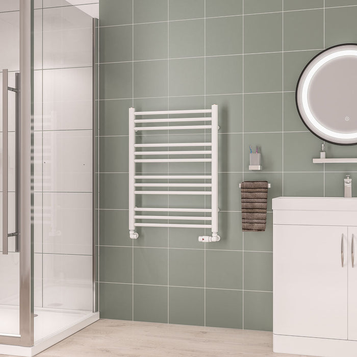 Eastbrook Corinium Round Vertical Straight Heated Towel