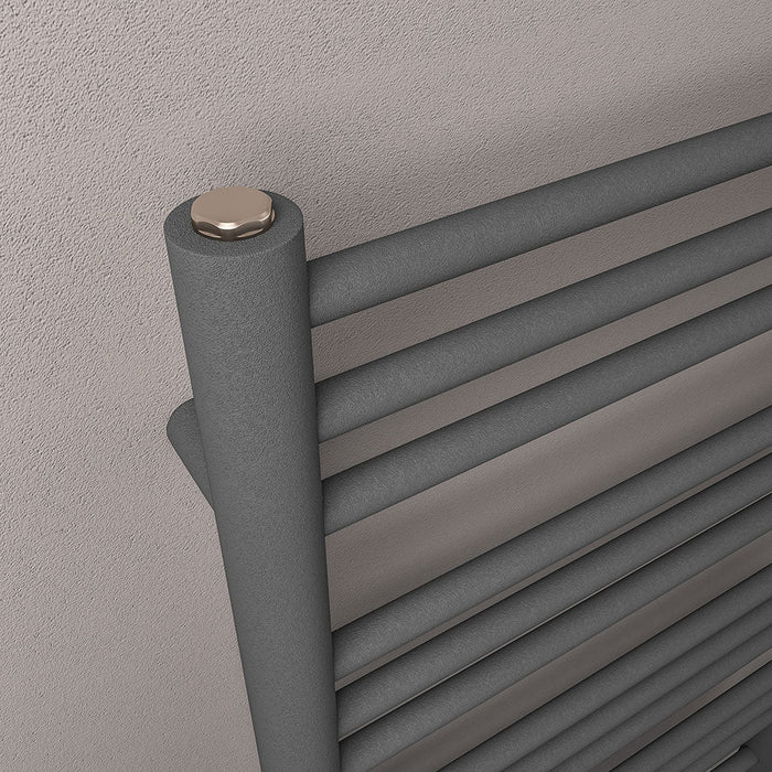 Eastbrook Corinium Round Vertical Straight Heated Towel