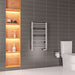 Eastbrook Corinium Round Vertical Straight Heated Towel