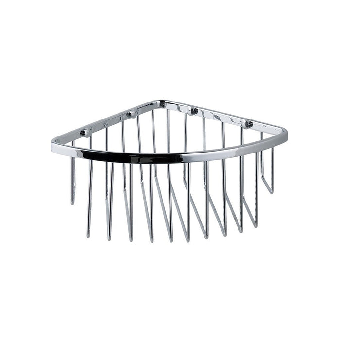 Eastbrook Corner Shower Basket - 205mm Wide - Chrome