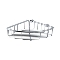 Eastbrook Corner Shower Basket - 210mm Wide - Chrome