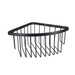 Eastbrook Corner Shower Basket - Matt Black - Shower Baskets