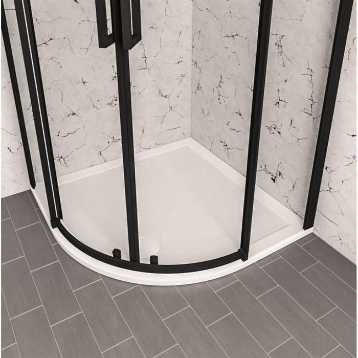 Eastbrook Corsair Anti-Slip Quadrant Shower Tray - White