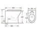 Eastbrook Croxley Eco Vortex Comfort Height Back To Wall