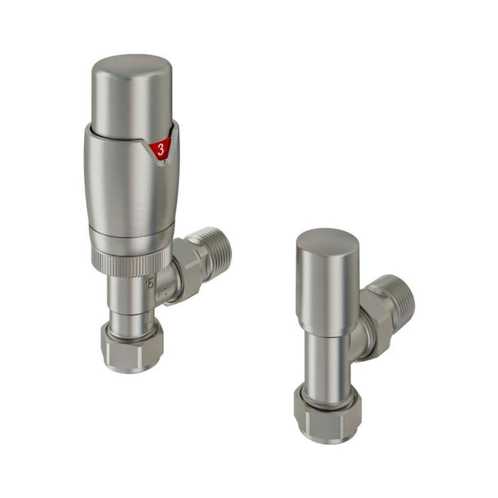 Eastbrook Darlington Thermostatic Lockshield Angled