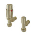 Eastbrook Darlington Thermostatic Lockshield Angled