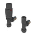 Eastbrook Darlington Thermostatic Lockshield Angled