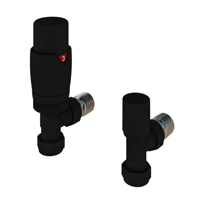 Eastbrook Darlington Thermostatic Lockshield Angled