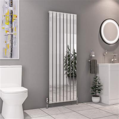 Eastbrook Deddington Vertical Designer Radiator - Chrome