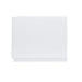 Eastbrook Diamante Bath End Panel - 800mm Wide - White