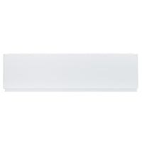 Eastbrook Diamante Bath Front Panel Long - 1700mm / White